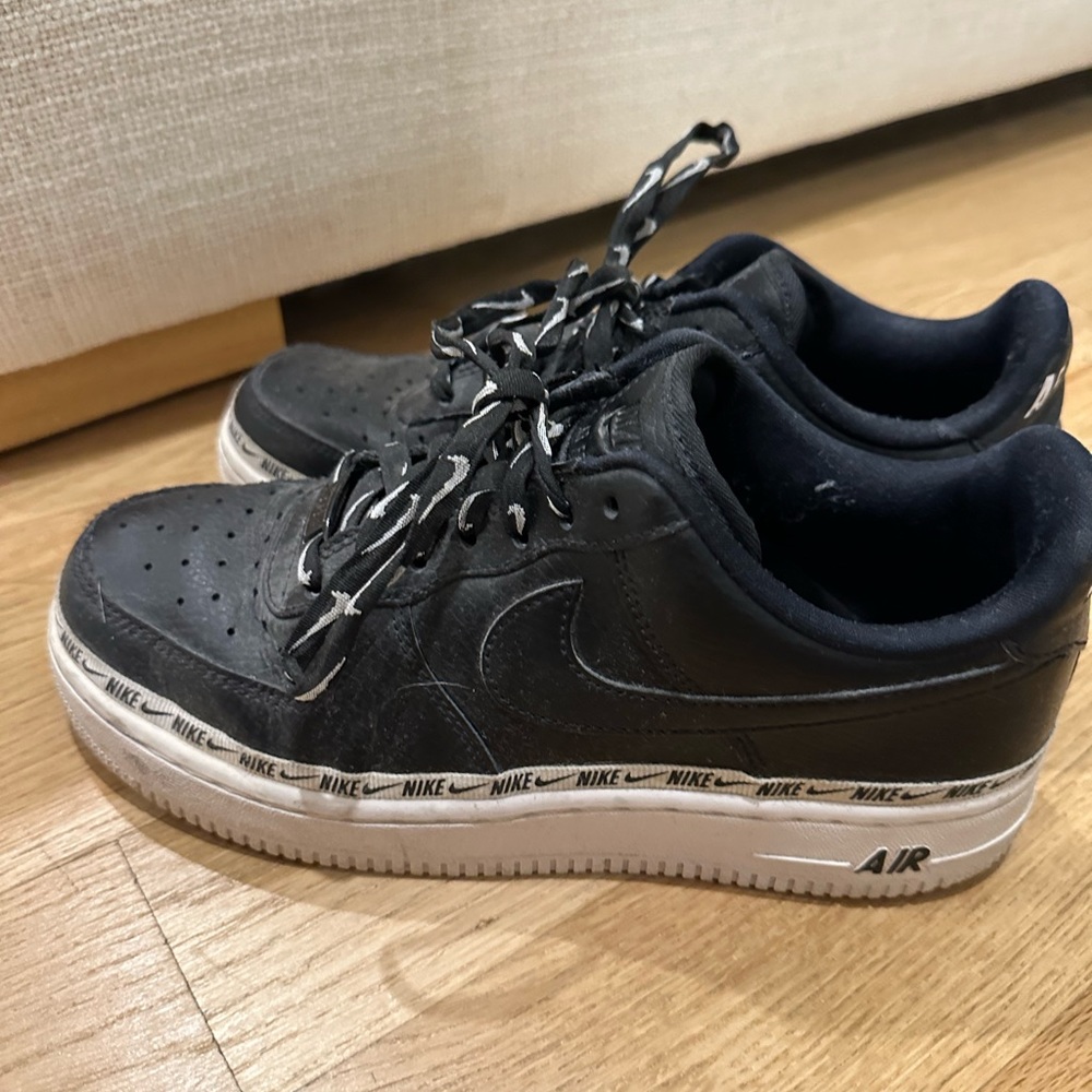 Black GOAT Limited Edition Nike AF1s Size 7